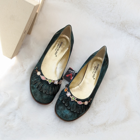 FINAL SALE 🆕🌿GIORGIO GALASSI SUEDE PUMPS🌿 - Picture 12 of 12